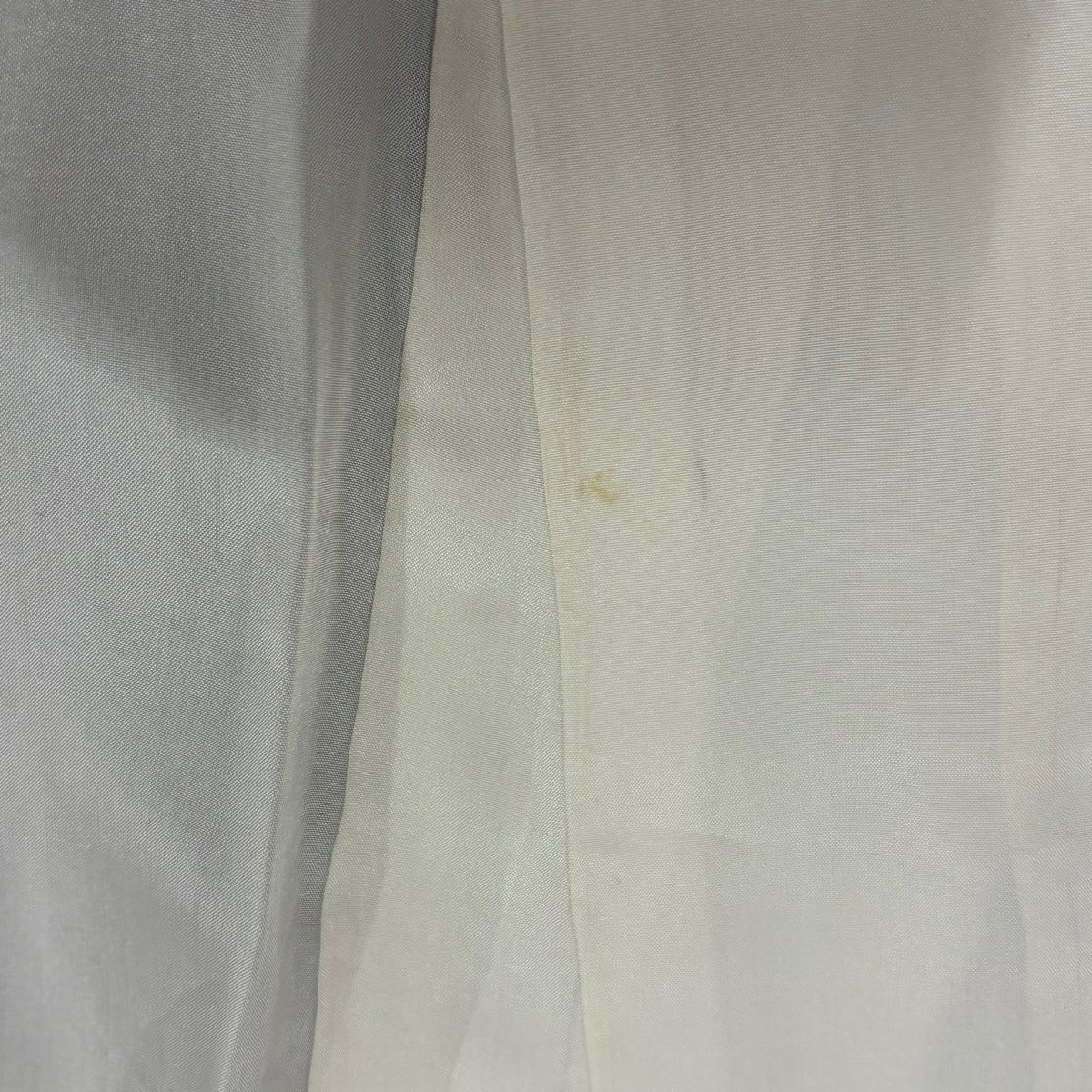 【庫存清倉】 付下 身長158cm 袖長62cm S 雙層 幾何圖案 裾暈染 金銀彩 茶綠 純蠶絲 優品級