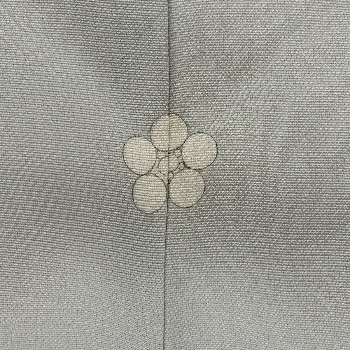 【庫存清倉】 留袖禮服禮服 身長156.5cm 袖長65cm M 雙層 北出與三郎 落款 鳳凰 花唐草紋 金絲 金銀彩 青灰 純蠶絲 名品級 三個紋