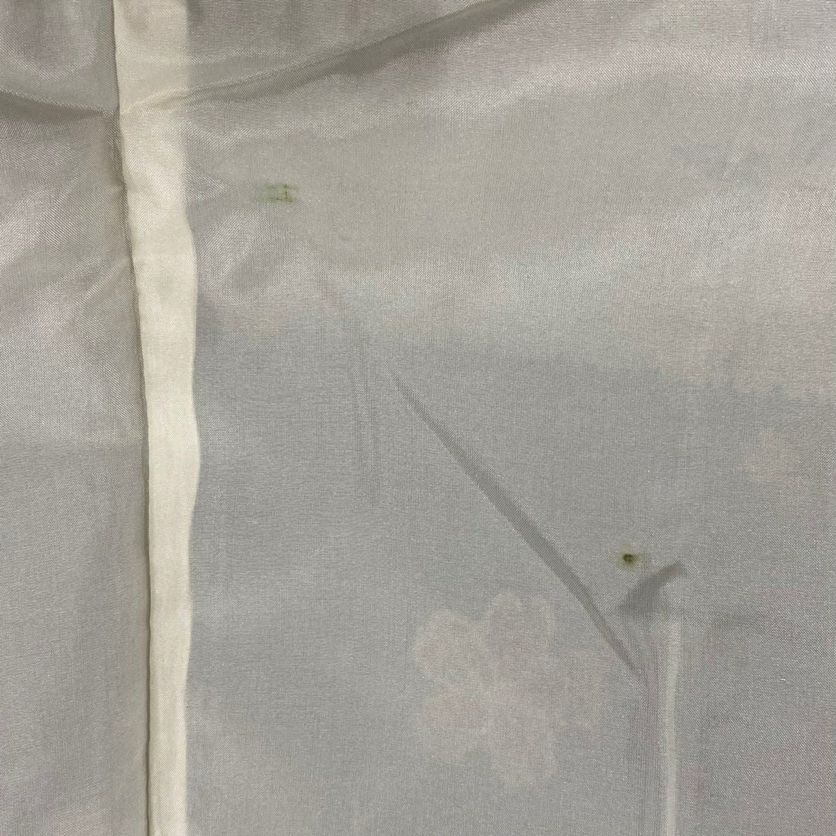 【庫存清倉】訪問服 身長159.5cm 袖長67cm M 雙層 櫻花 蝴蝶 金銀彩 漸層 焦茶 純蠶絲 名品級
