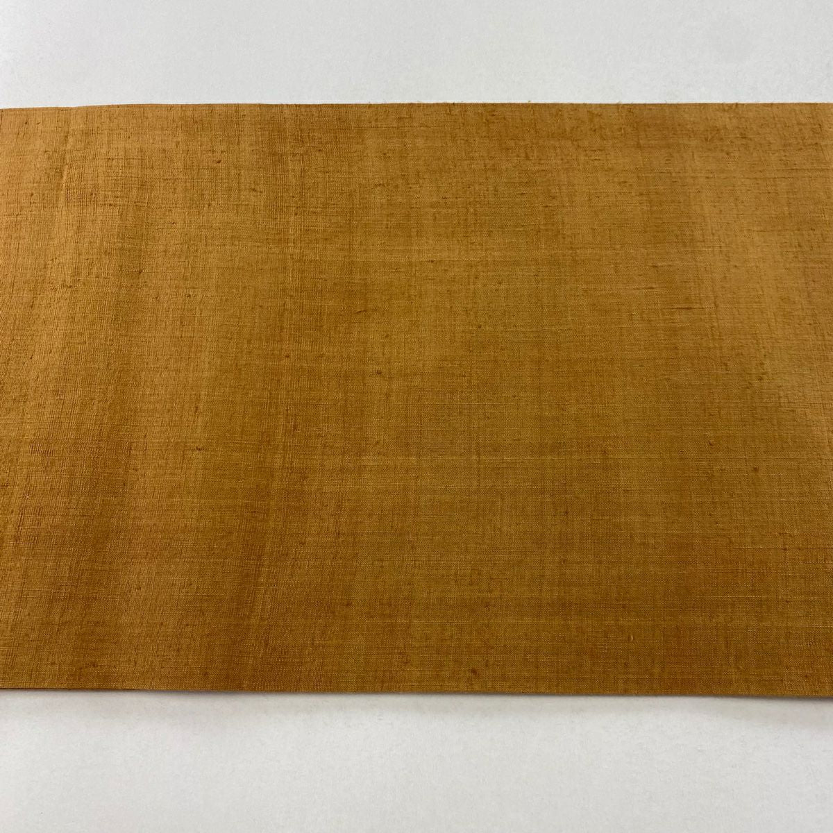 【庫存清倉】 開口名古屋帶 美品 秀品級 紬織織 牡丹 枝梅花 刺繡 紅茶 純蠶絲