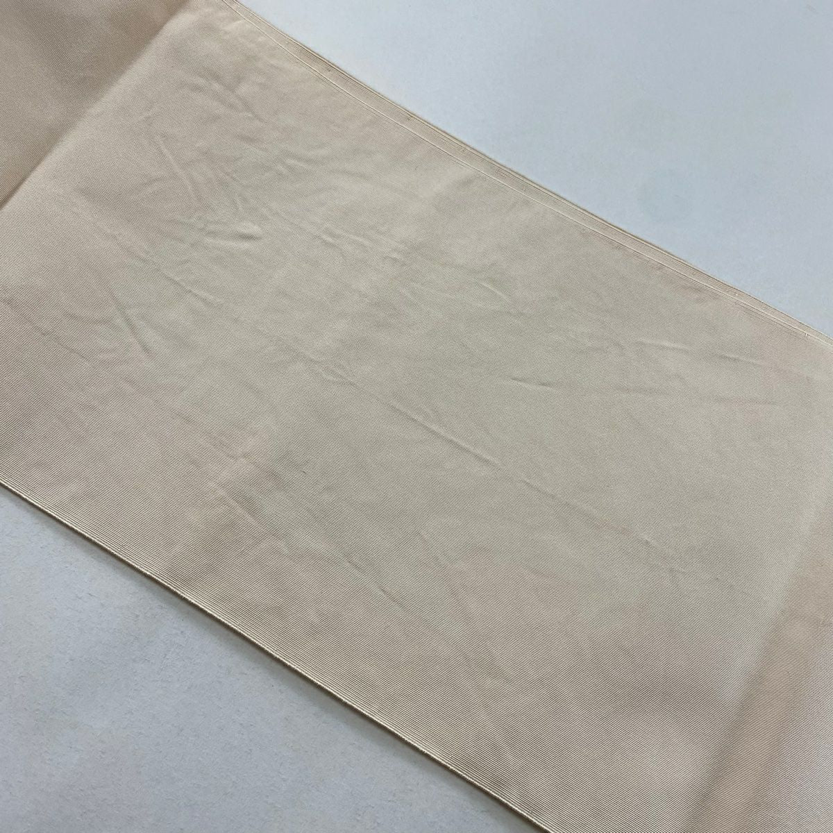【庫存清倉】 名古屋帶 優品級 隧道仕立 菊花花 竹子葉 金銀線 淺粉色 純蠶絲