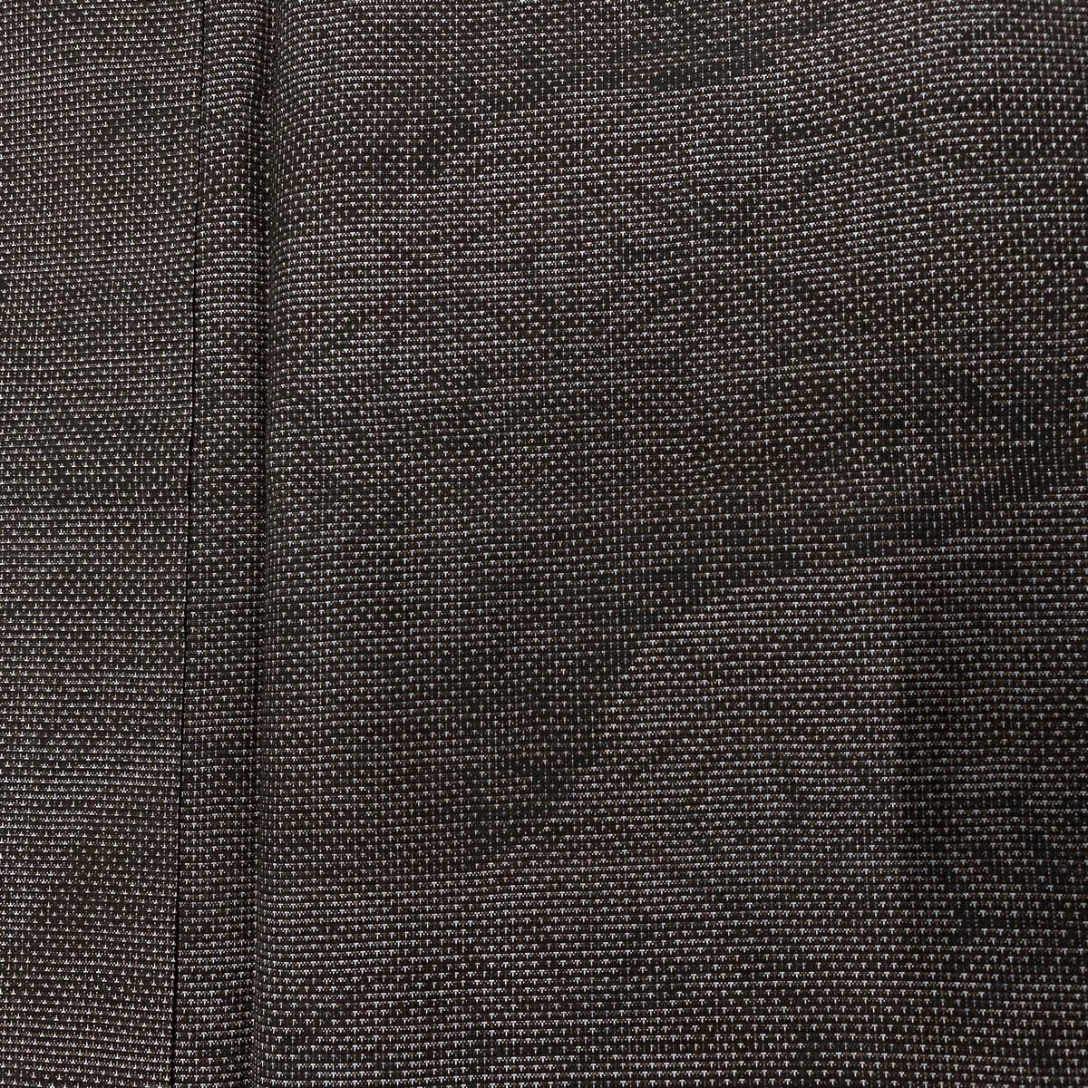 【庫存清倉】 紬織 身長158cm 袖長63cm S 雙層 麻葉 霞 灰 純蠶絲 美品 秀品級