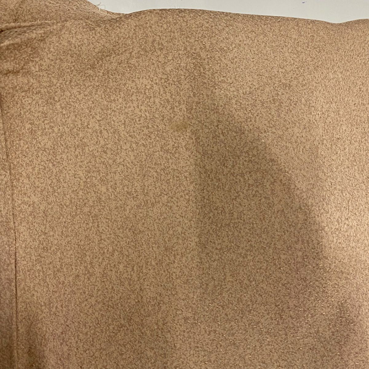 【庫存清倉】訪問服 身長158cm 袖長65.5cm M 雙層 扇子子 牡丹 刺繡 染分 粉米色 純蠶絲 優品級