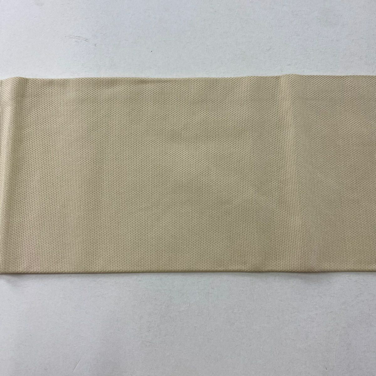 【庫存清倉】 名古屋帶 優品級 瓢箪 幾何圖案 米色 純蠶絲