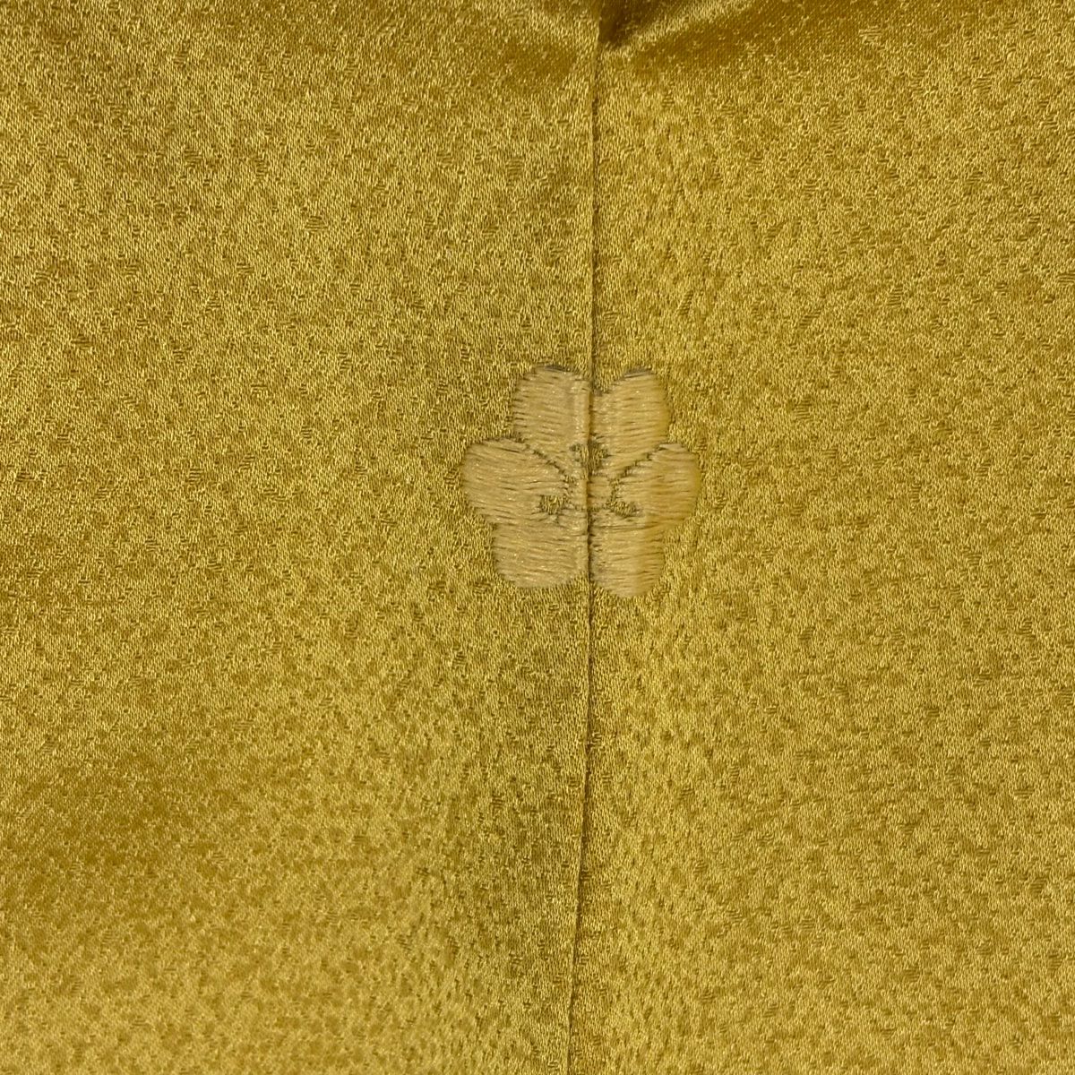 【庫存清倉】訪問服 身長159cm 袖長63cm S 雙層 花丸紋 花鳥 金銀彩 黃土 茶 純蠶絲 優品級 一個紋
