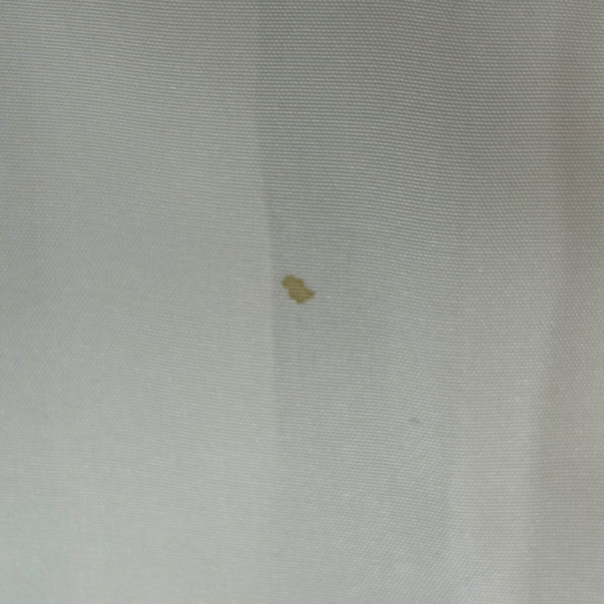 【庫存清倉】 付下 身長156cm 袖長63.5cm S 雙層 葉紋 吹寄 金絲 刺繡 灰綠 純蠶絲 美品 秀品級