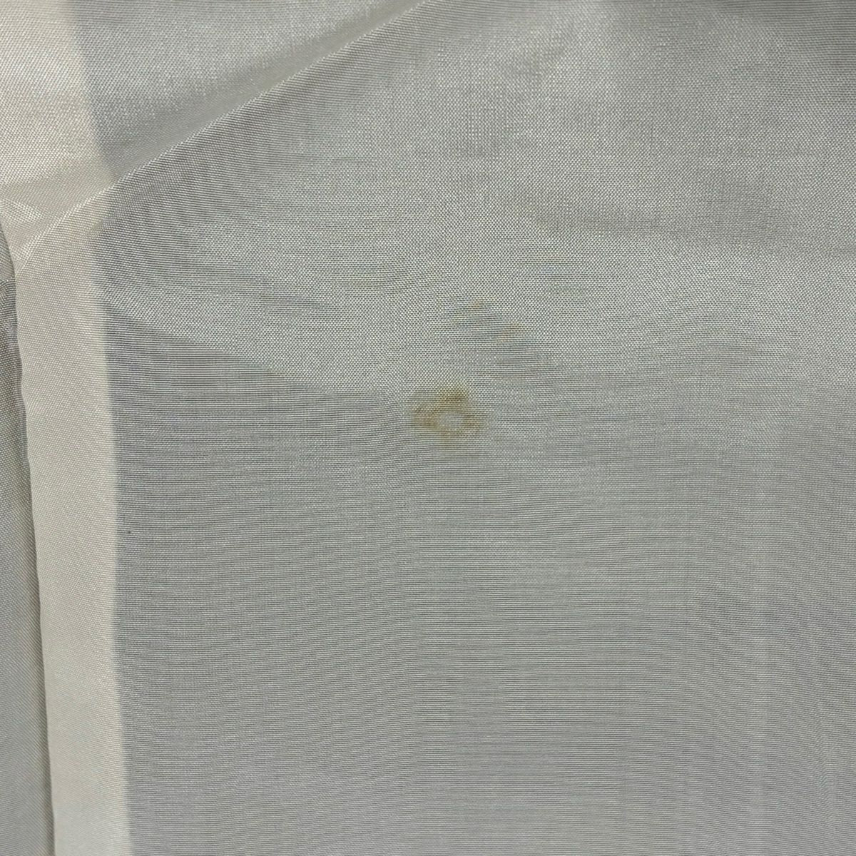 【庫存清倉】 紬織 身長156.5cm 袖長61.5cm S 雙層 斜條紋 艾草綠 純蠶絲 優品級