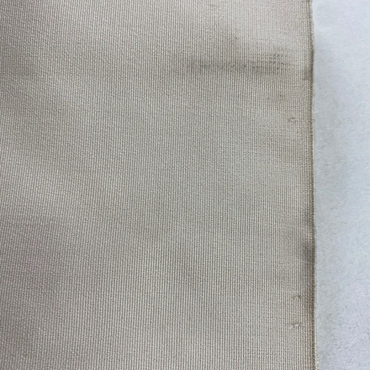 【庫存清倉】 名古屋帶 優品級 八寸名古屋帶 松樹葉仕立 鴛鴦 桐 金銀絲 奶油色 純蠶絲
