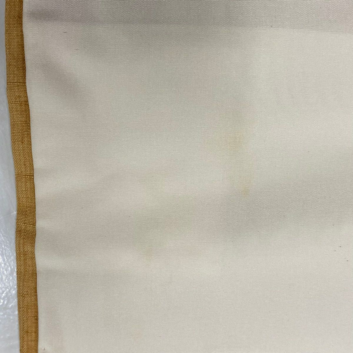 【庫存清倉】 紬織 身長156.5cm 袖長64cm M 雙層 淡黃土色 純蠶絲 美品 秀品級 一個紋