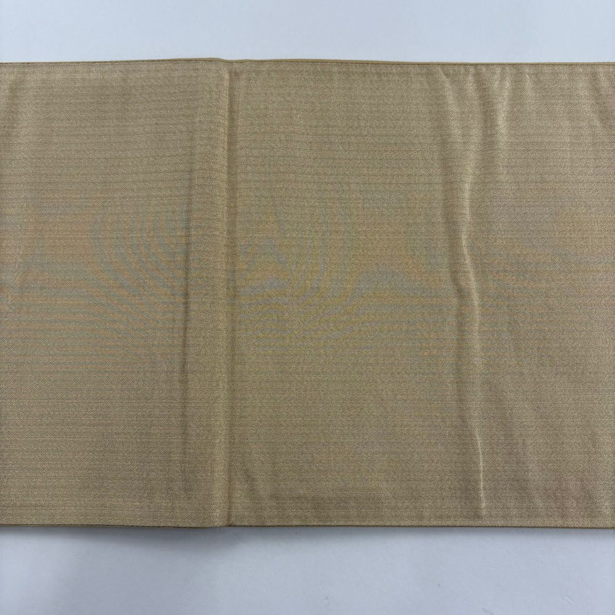 【庫存清倉】 袋帶 美品 秀品級 華紋 道長取 金絲 金金箔 金色 六通 純蠶絲