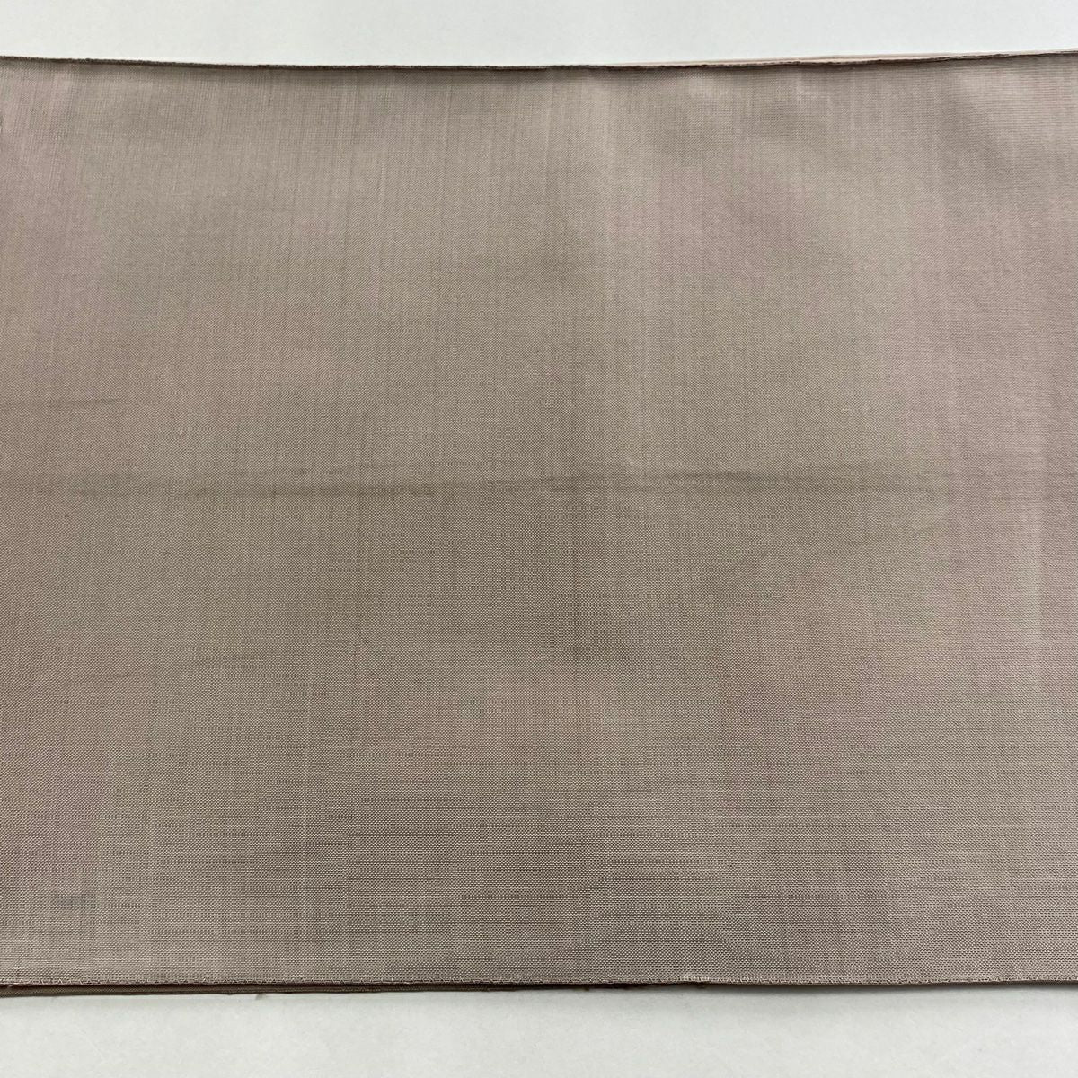 【庫存清倉】 袋帶 逸品級 華紋 尾長鳥 金絲 綴織 灰紫 大鼓圖案 純蠶絲