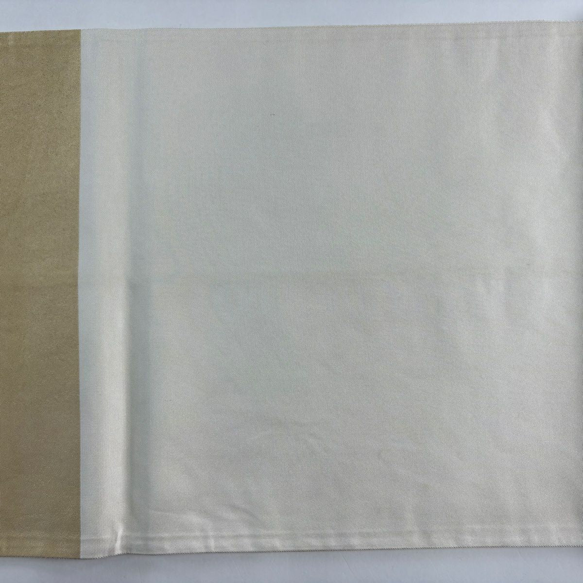 【庫存清倉】 袋帶 優品級 菊花花 波紋 刺繡 金線 淺橙色 大鼓圖案 純蠶絲