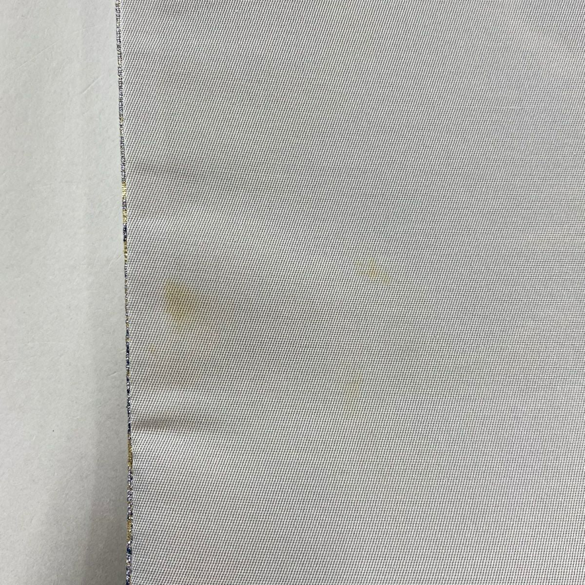 【庫存清倉】 袋帶 優品級 辻花染圖案 間垣 金銀線 金金箔 淺綠 六通 純蠶絲