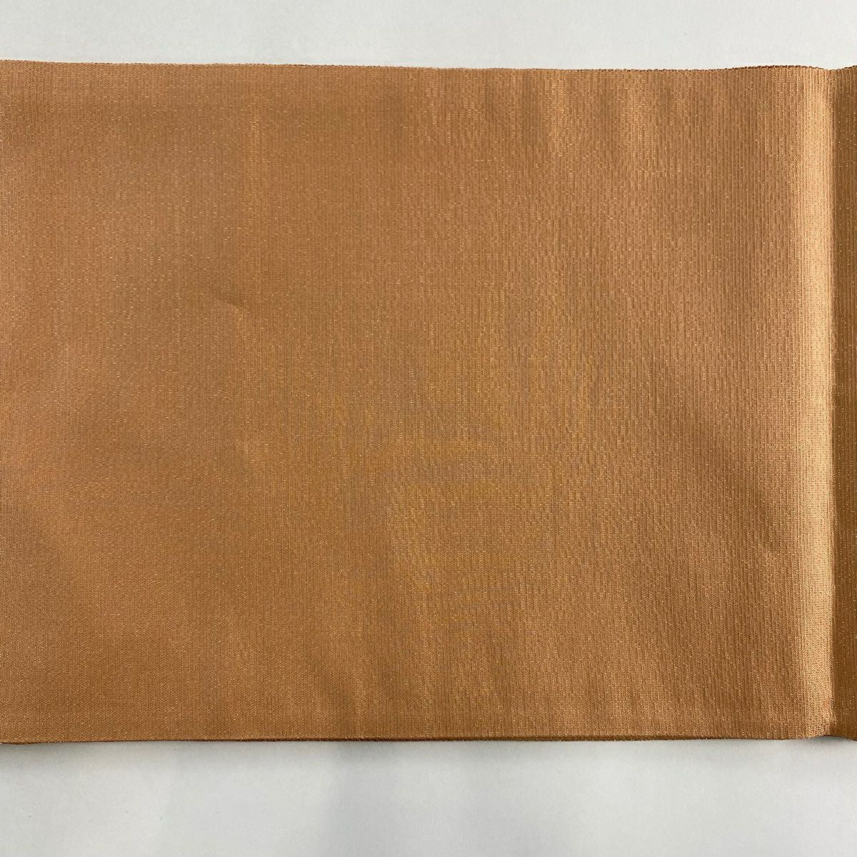【庫存清倉】 袋帶 美品 優品級 條紋 幾何圖案 金絲 橙色 大鼓圖案 純蠶絲