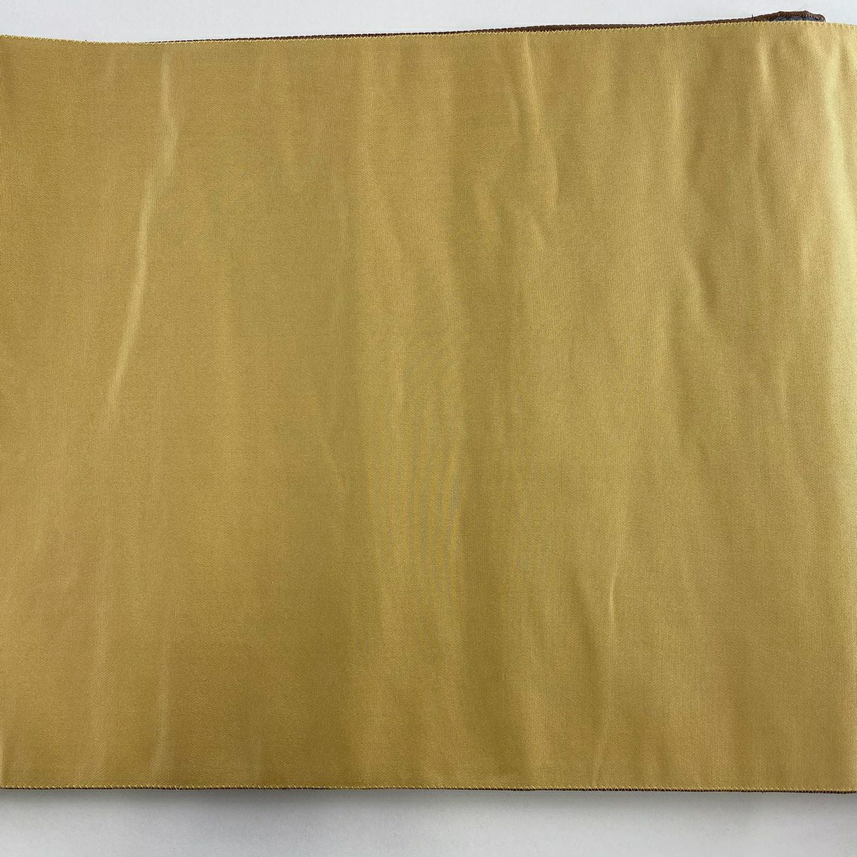 【庫存清倉】 袋帶 優品級 葡萄唐草紋 網代 金絲 金金箔 茶 六通 純蠶絲