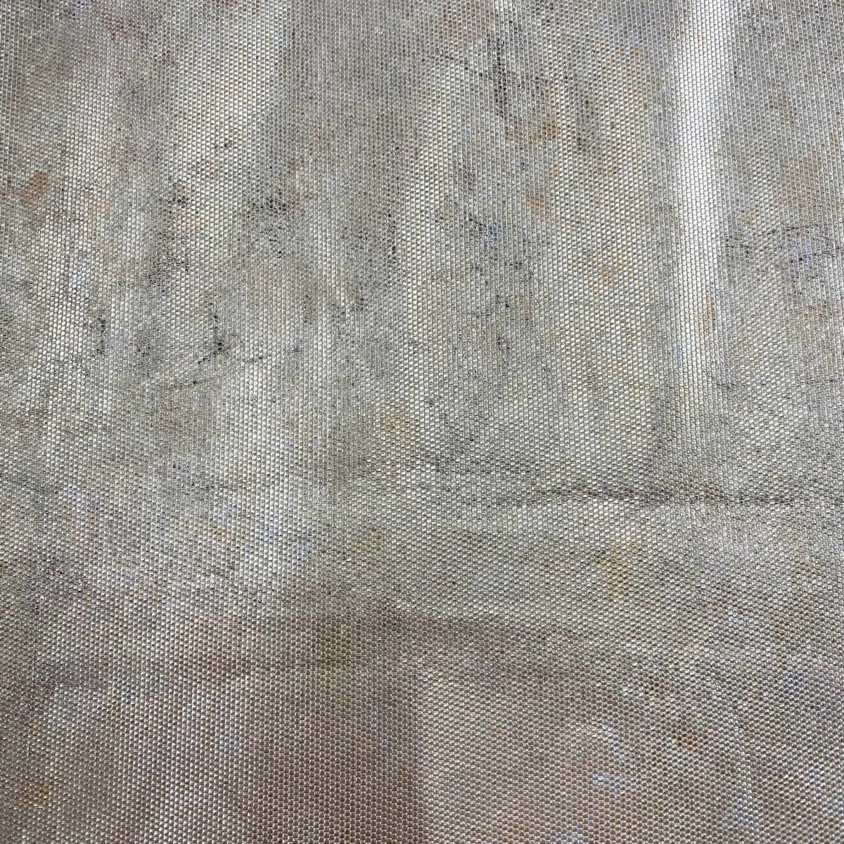 【庫存清倉】 袋帶 優品級 附落款 蝴蝶 露芝 金金箔 金銀彩 金色 大鼓圖案 純蠶絲