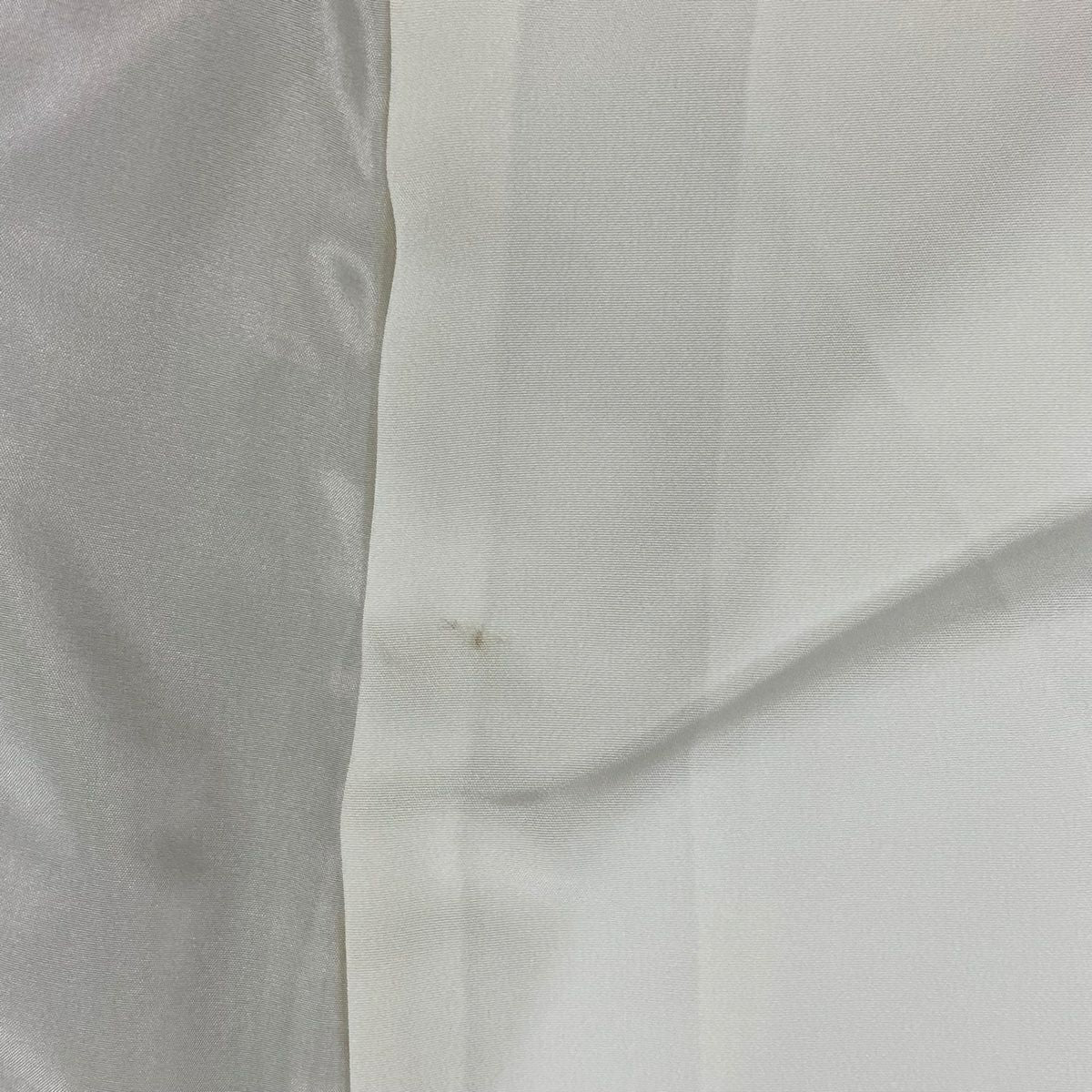 【庫存清倉】 留袖禮服禮服 身長160cm 袖長62.5cm S 雙層 落款有 建物 松樹竹子梅花 漸層 米色 純蠶絲 美品 名品級 一つ紋