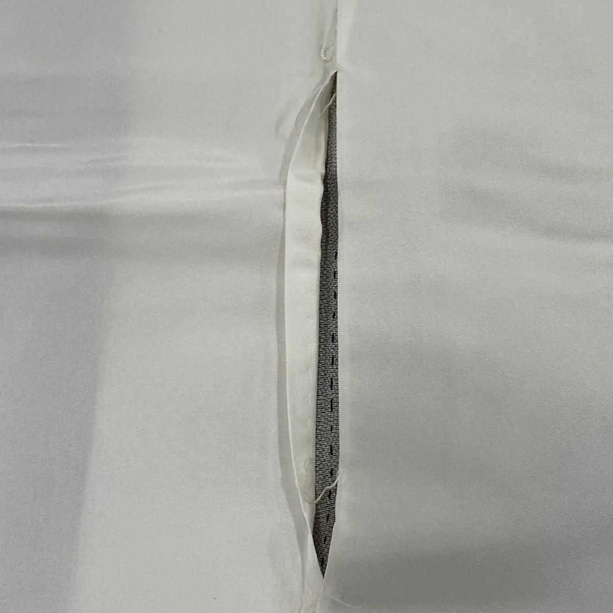【庫存清倉】 江戶小紋 身長162.5cm 袖長65cm M 雙層 鮫 黑灰 純蠶絲 名品級