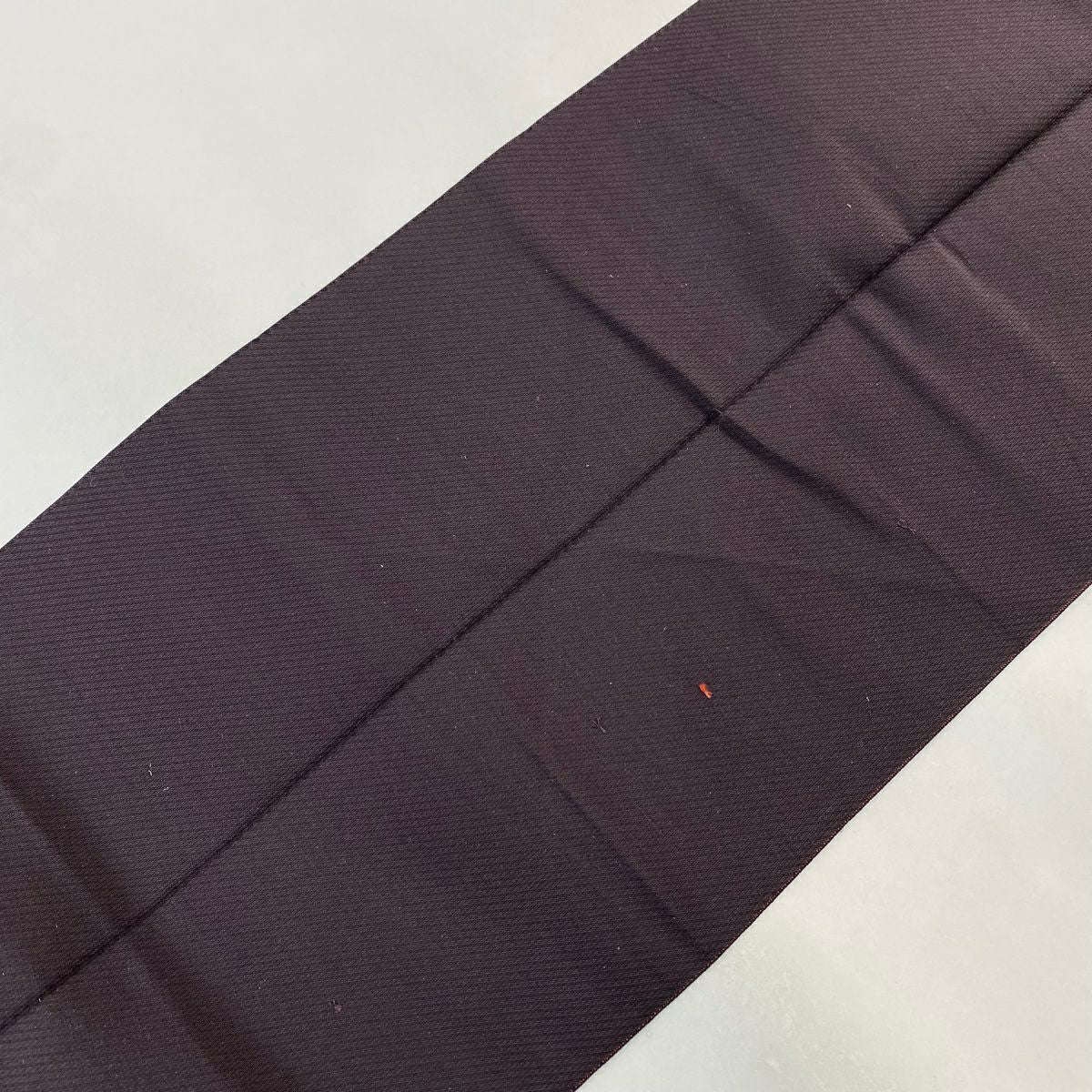 名古屋帶 優品級 八寸名古屋帶 松樹葉仕立 草花紋 紅茶 純蠶絲