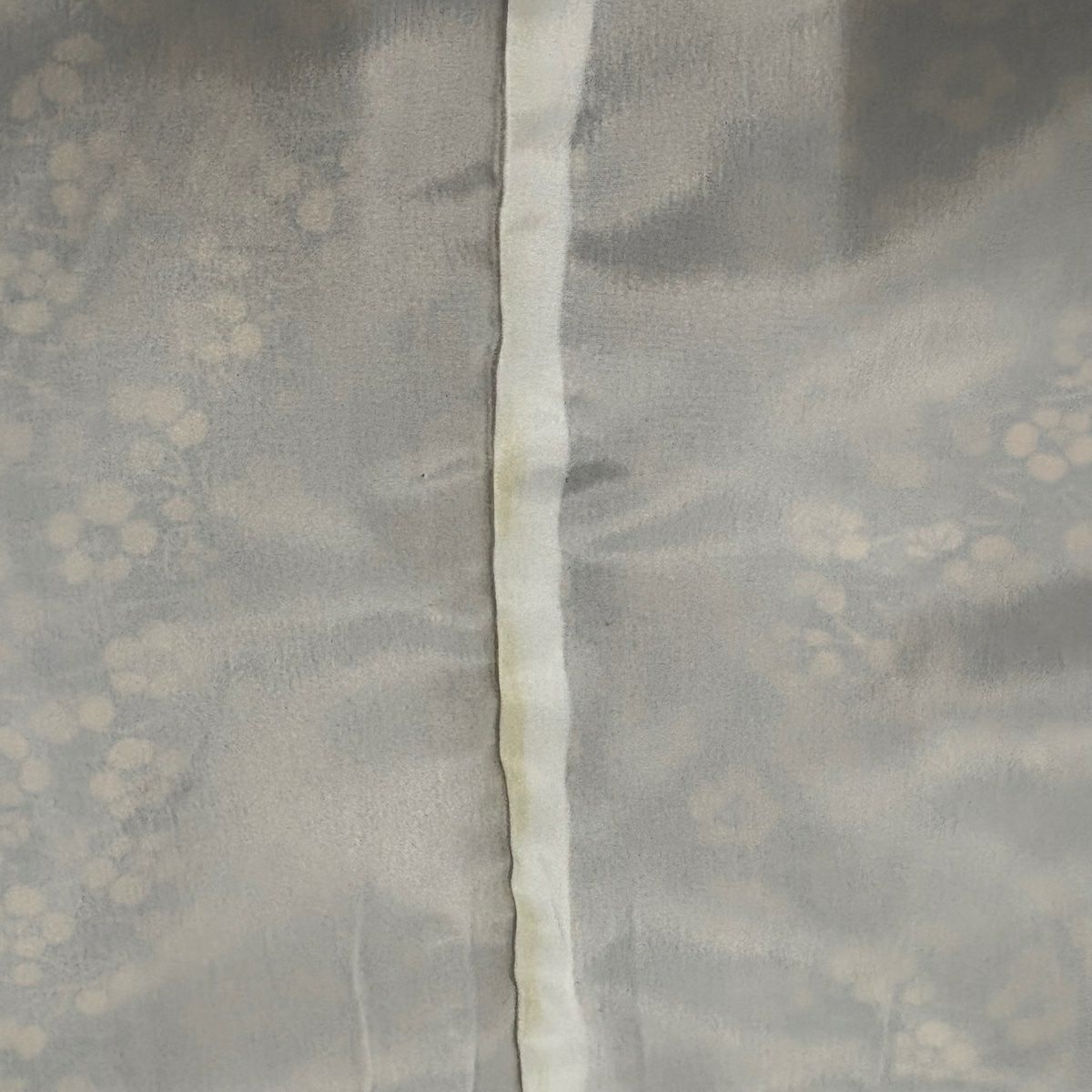 小紋 身長163cm 袖長63cm S 雙層 梅花 焦茶 化纖 優品級