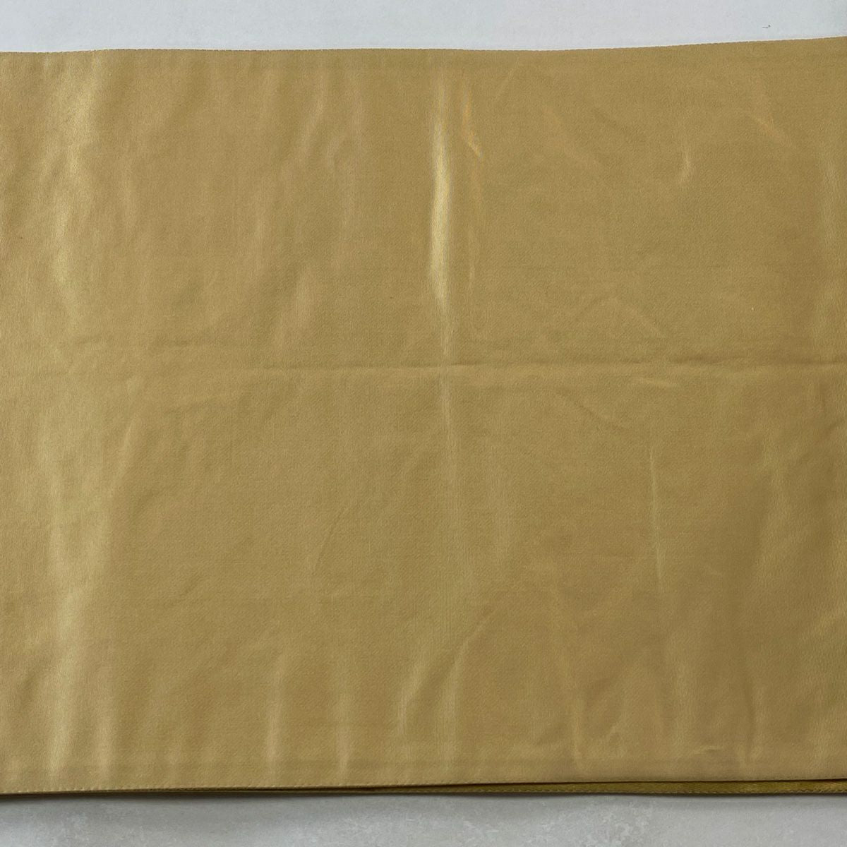 袋帶 美品 秀品級 扇子面 草花紋 金絲 金金箔 金色 大鼓圖案 純蠶絲