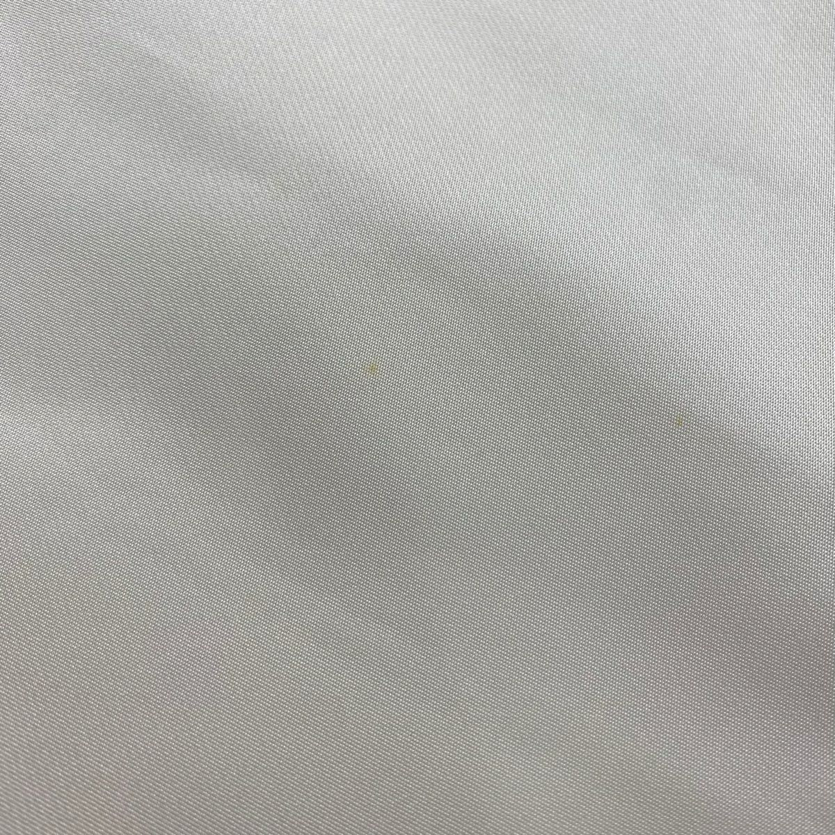 【美品】 袋帶 秀品級 扇子面 枝花 金銀彩 銀 お太鼓圖案 純蠶絲