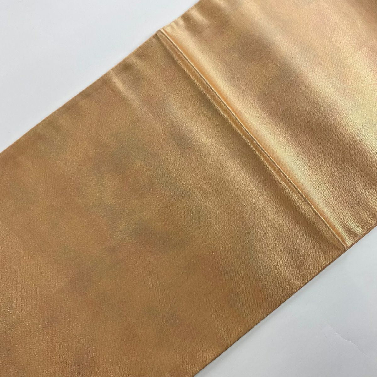 袋帶 秀品級 單點圖案 關西仕立 雜色圖案 草花紋紋 金彩裝飾 螺鈿 淺橙 六通 純蠶絲