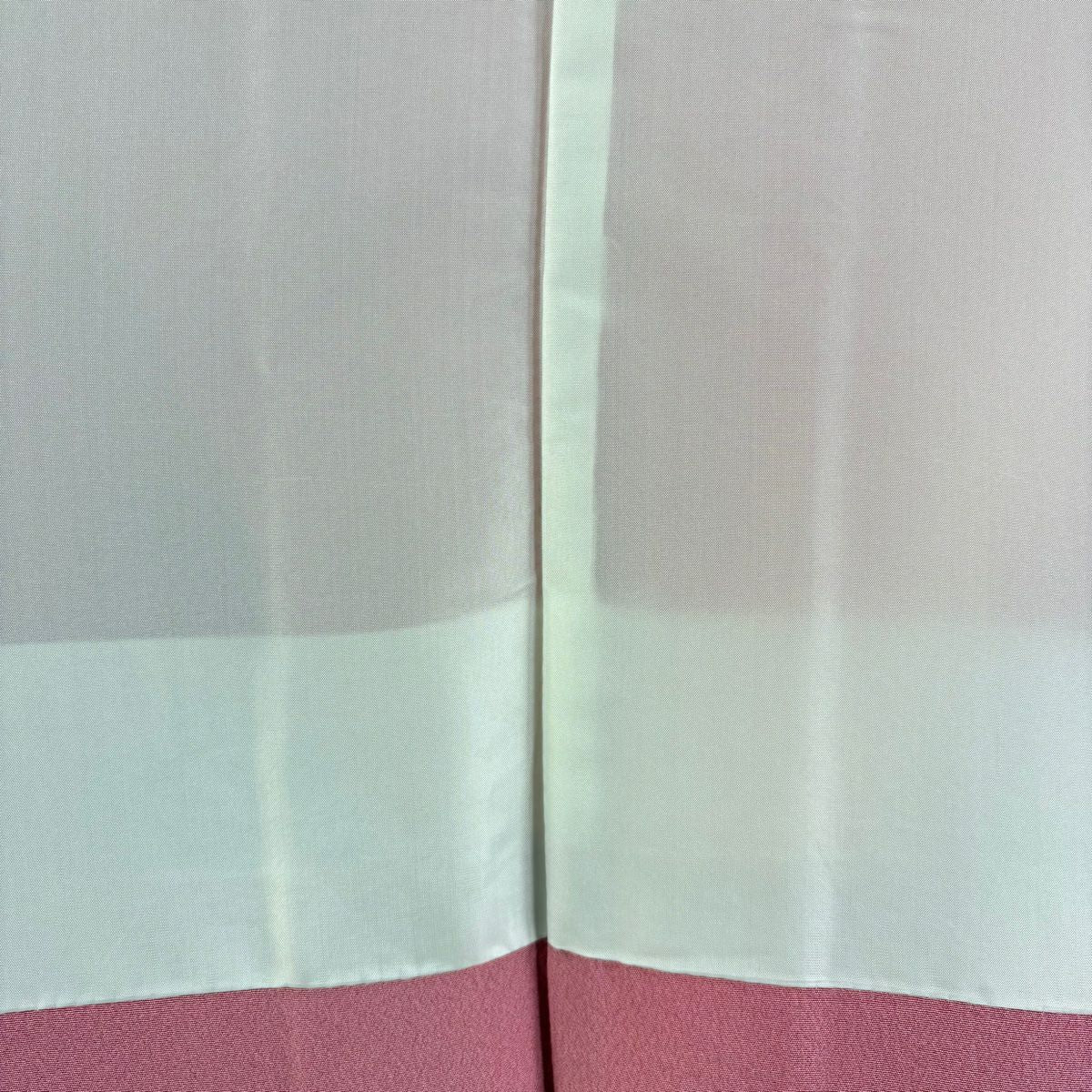 振袖禮服 身長164cm 袖長70cm L 雙層 辻花染 松樹川菱 金通 金銀彩 深粉 純蠶絲 美品 逸品級