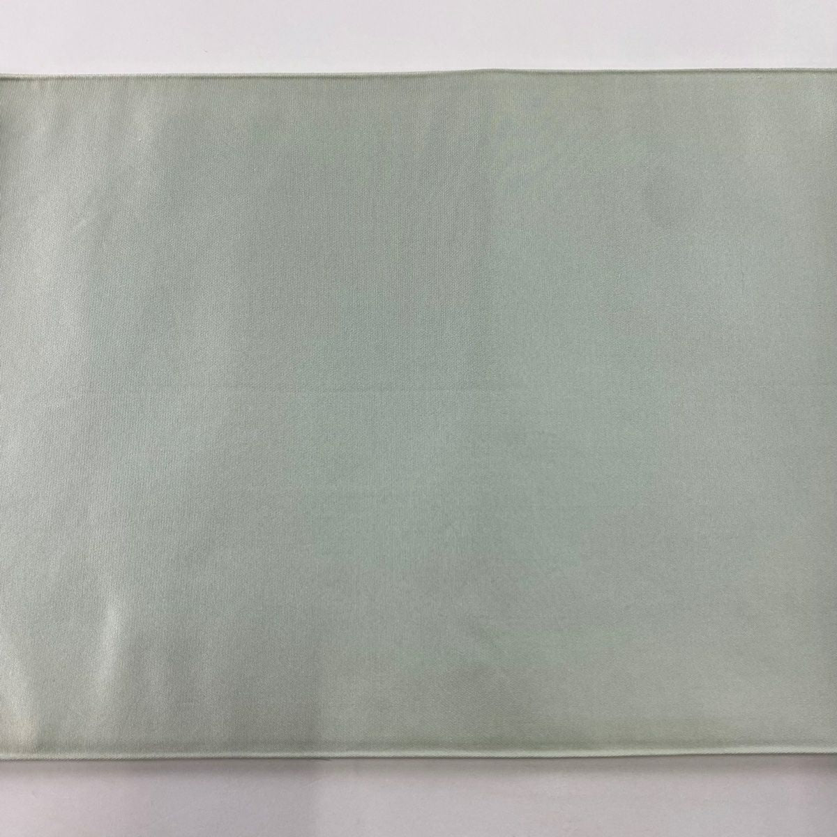 【庫存清倉】 袋帶 名品級 關西仕立 波頭 刺繡 金金箔 淺綠 六通 純蠶絲
