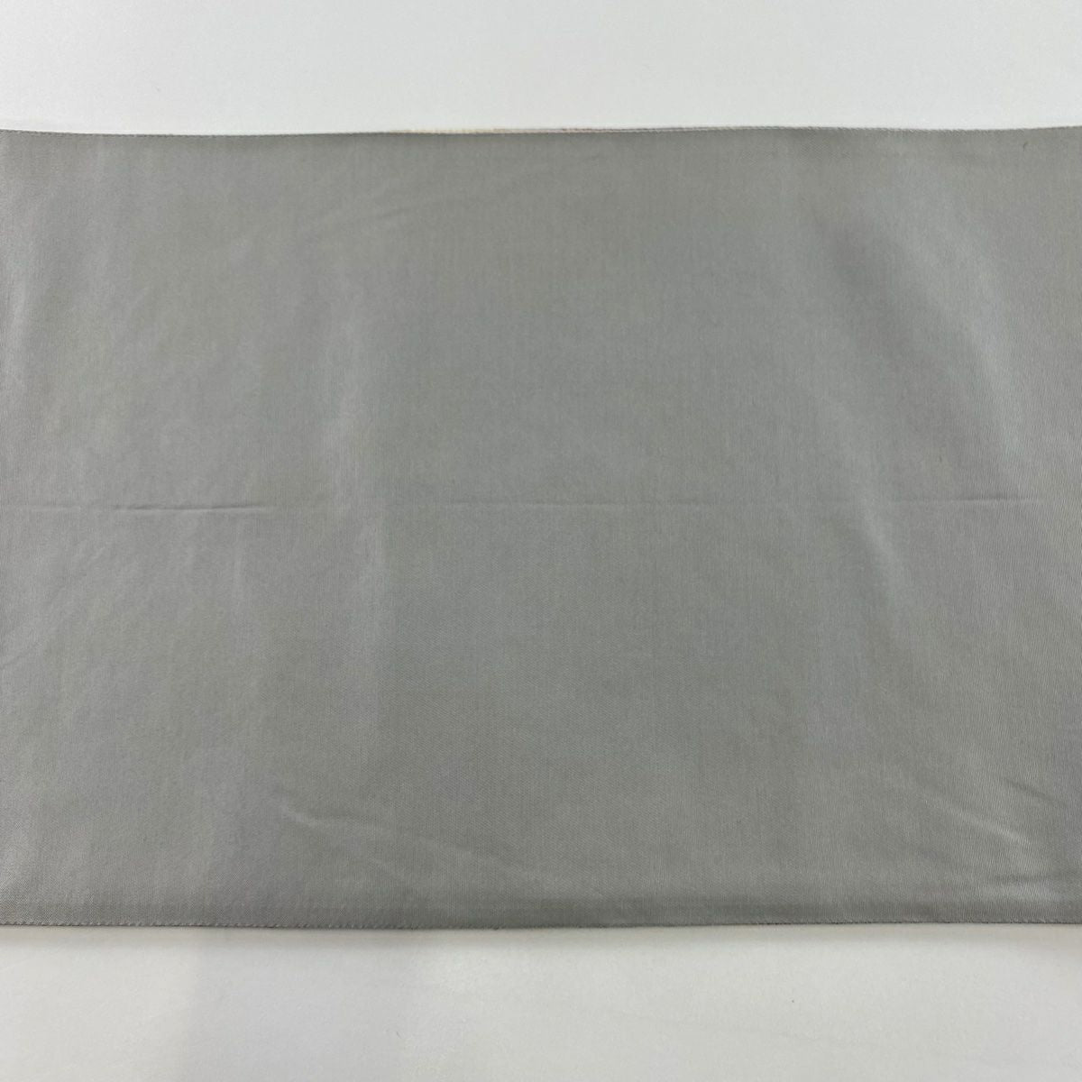 【庫存清倉】 袋帶 美品 名品級 草花紋紋 扇子面 金銀彩 金金箔 灰紫 六通 純蠶絲