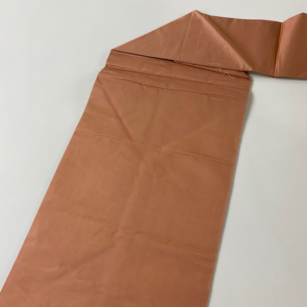 【美品】名古屋帶 優品級 波頭 金金箔 粉紅 純蠶絲