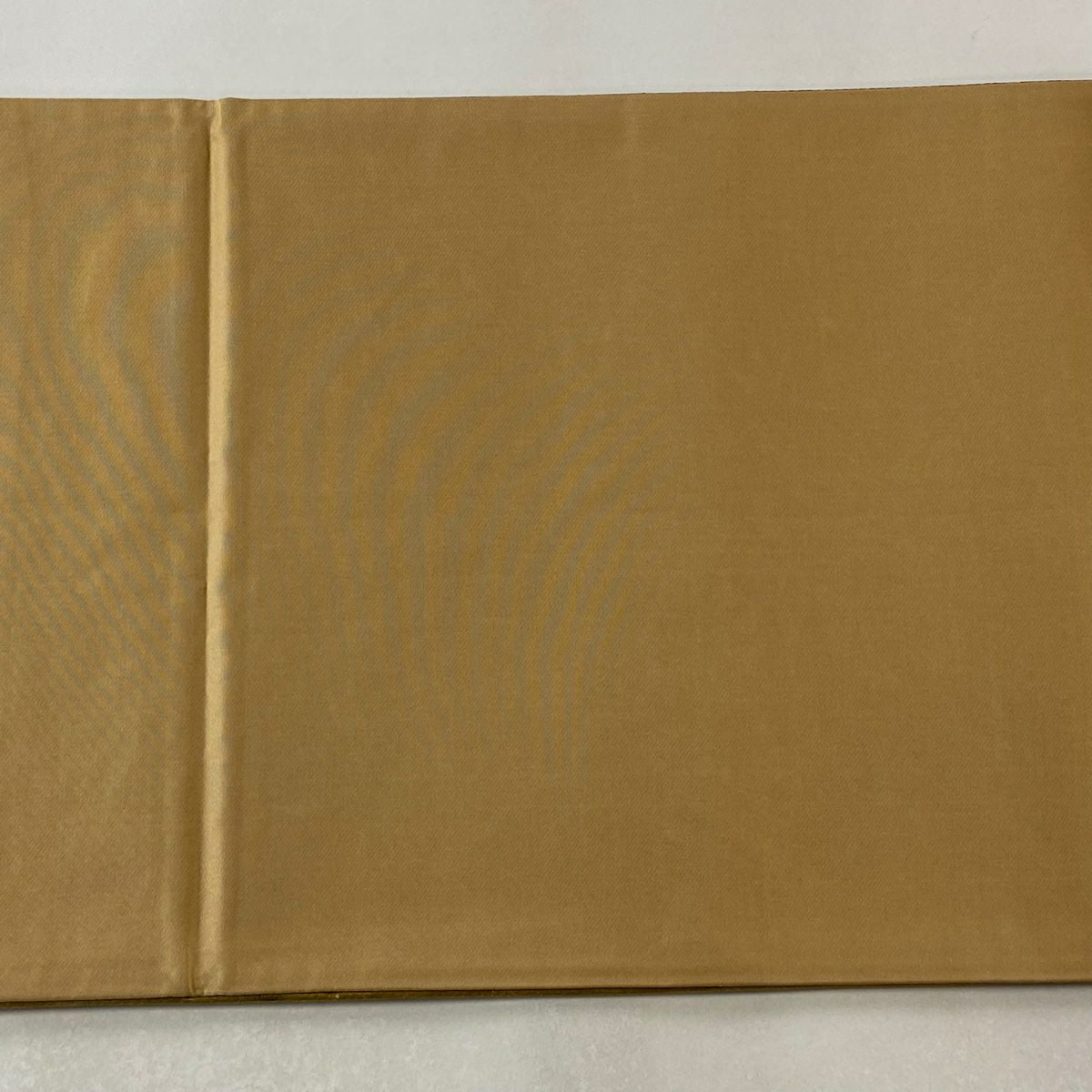 【美品】 袋帶 逸品級 落款あり 牛首紬織織 地 糸繰り機 糸巻き 金彩裝飾 ぼかし 茶綠 全通 純蠶絲