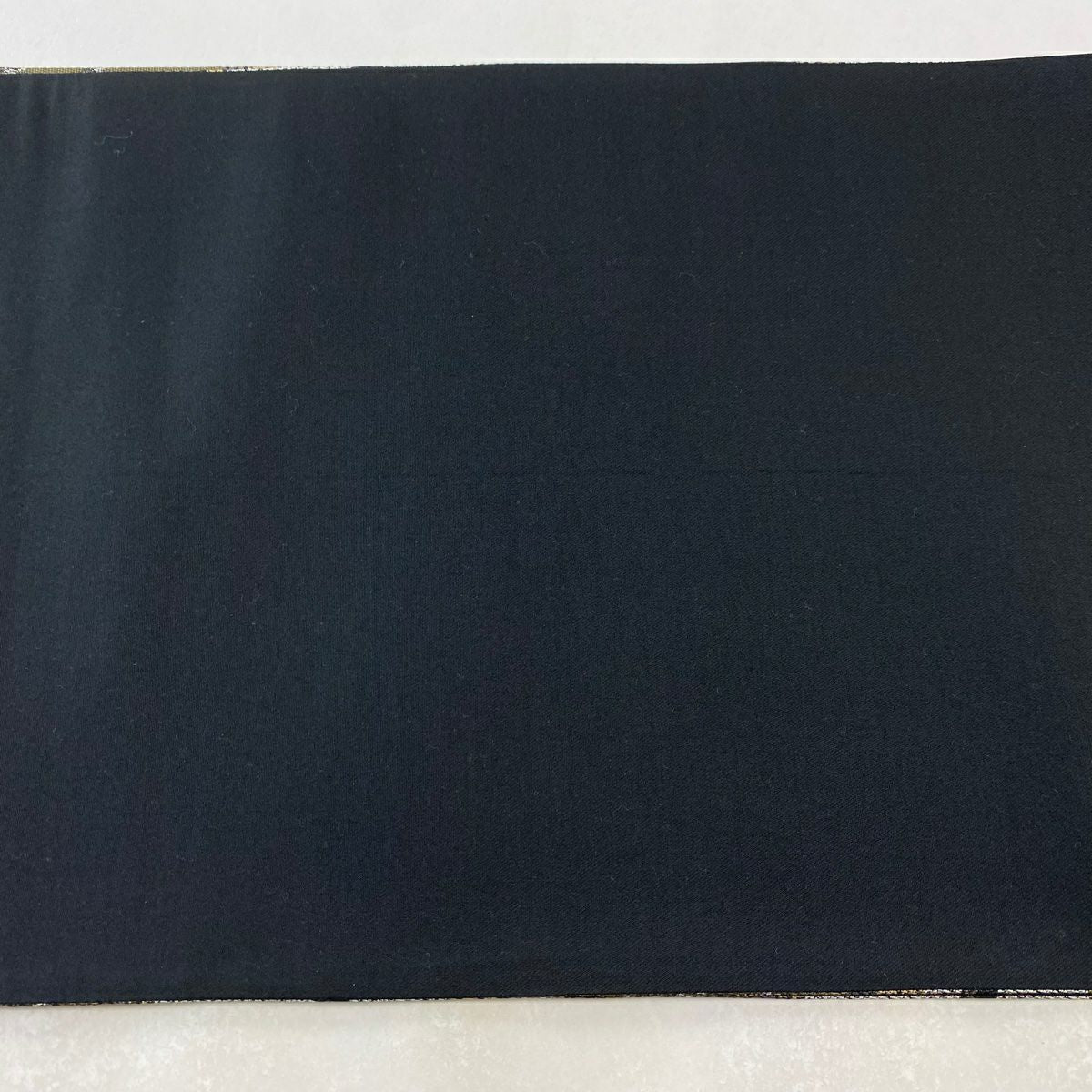 【美品】 袋帶 逸品級 段紋 鳥獸戲畫 茶綠 全通 純蠶絲