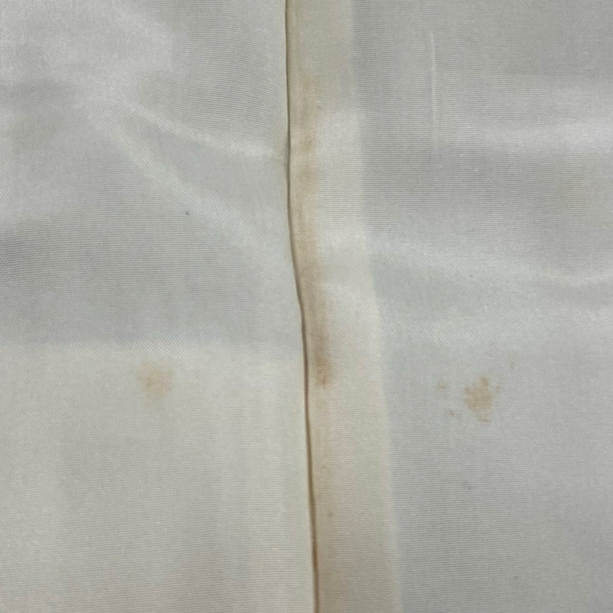 紬織 身長159cm 袖長61.5cm S 雙層 草花紋紋 菱 灰茶 純蠶絲 秀品級