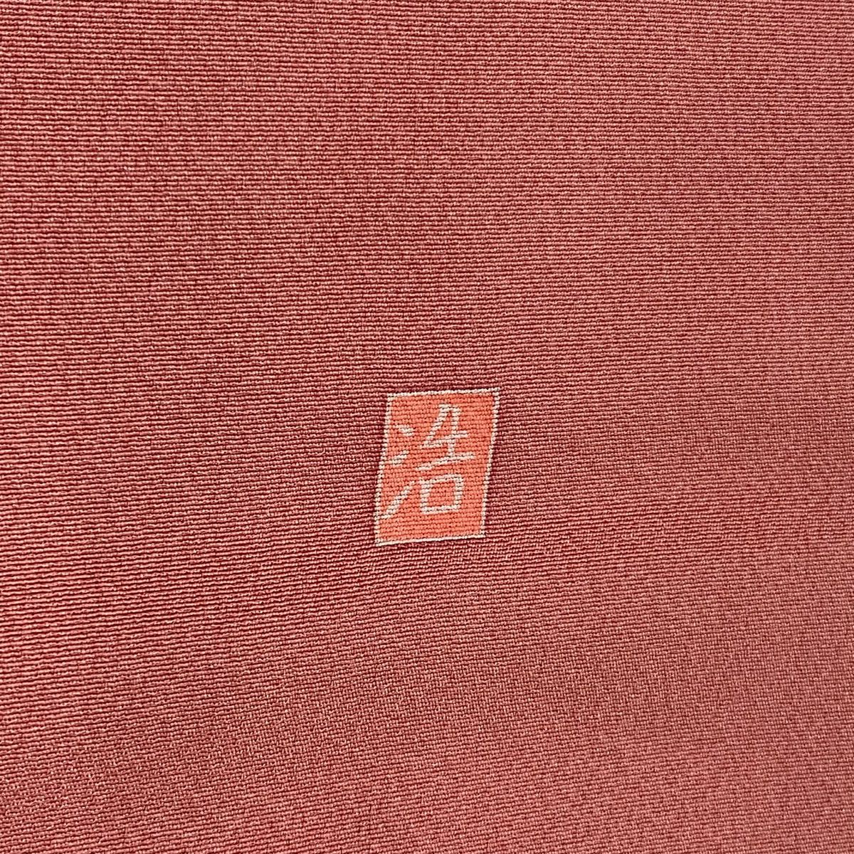 訪問服 身長158cm 袖長65cm M 雙層 椿 菊花 金銀彩 漸層 粉色 純蠶絲 優品級