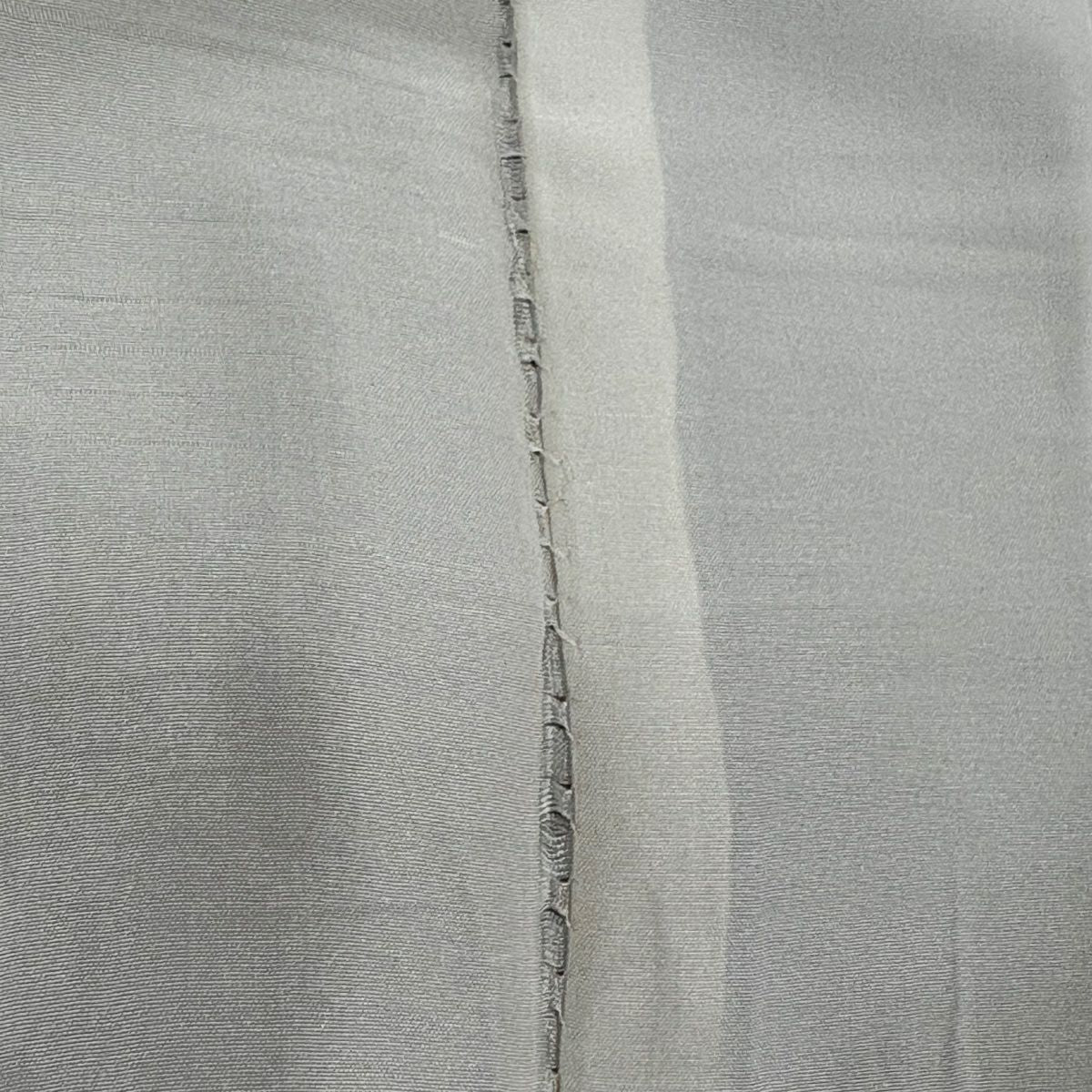 訪問服 身長162cm 袖長61cm S 雙層 家屋 松樹竹子梅花 刺繡 染分 灰紫 純蠶絲 名品級