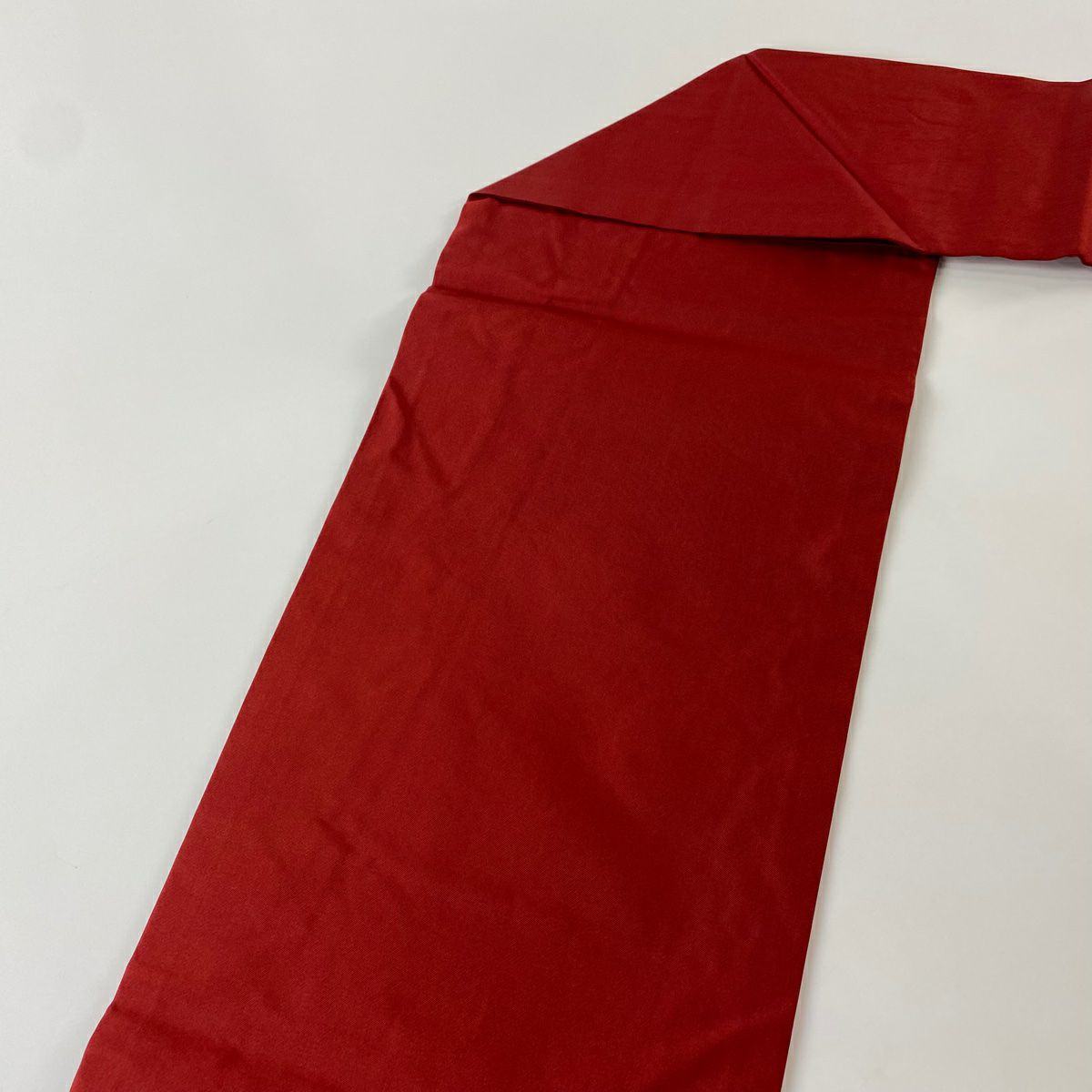 名古屋帶 秀品級 圓紋 春夏秋冬 金金箔 刺繡 茜 純蠶絲