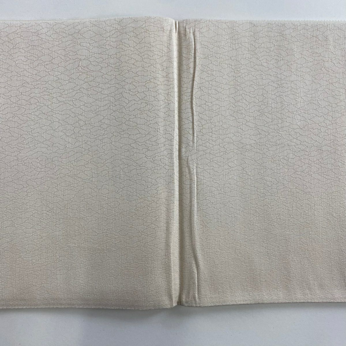【美品】 袋帶 秀品級 華紋 鳥 金糸 金金箔 奶油 六通 純蠶絲