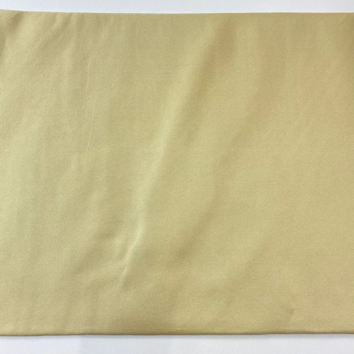 【美品】 袋帶 逸品級 幾何學 金銀彩 米色 六通 純蠶絲