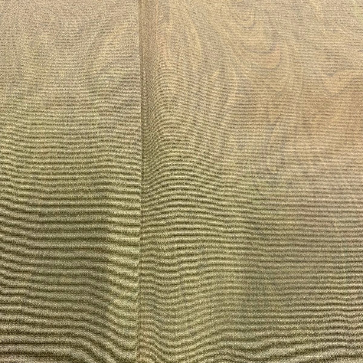 【美品】 付下 身長159cm 袖長65cm M 雙層 落款あり 墨流し 霞 漸層 薄茶 純蠶絲 名品級 一つ紋