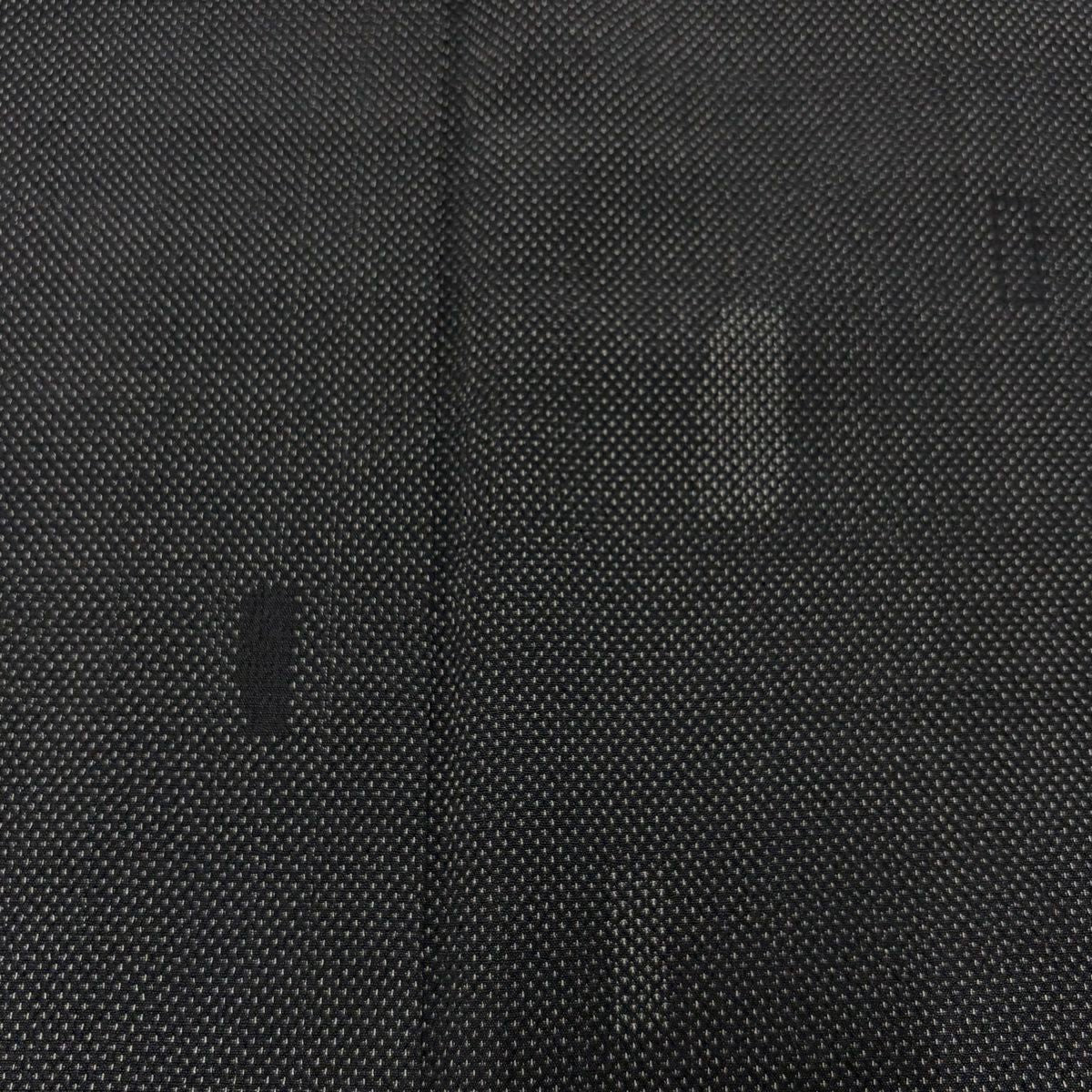 【美品】 小紋 身長152cm 袖長60cm S 單層 墨 黑 純蠶絲 名品級