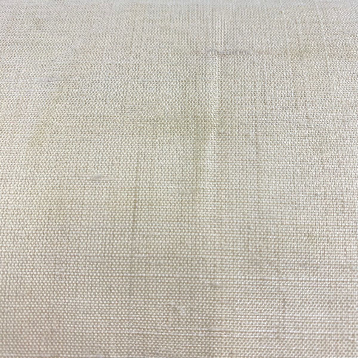 【美品】 名古屋帶 秀品級 紬織織 菊花 金絲 米色 純蠶絲