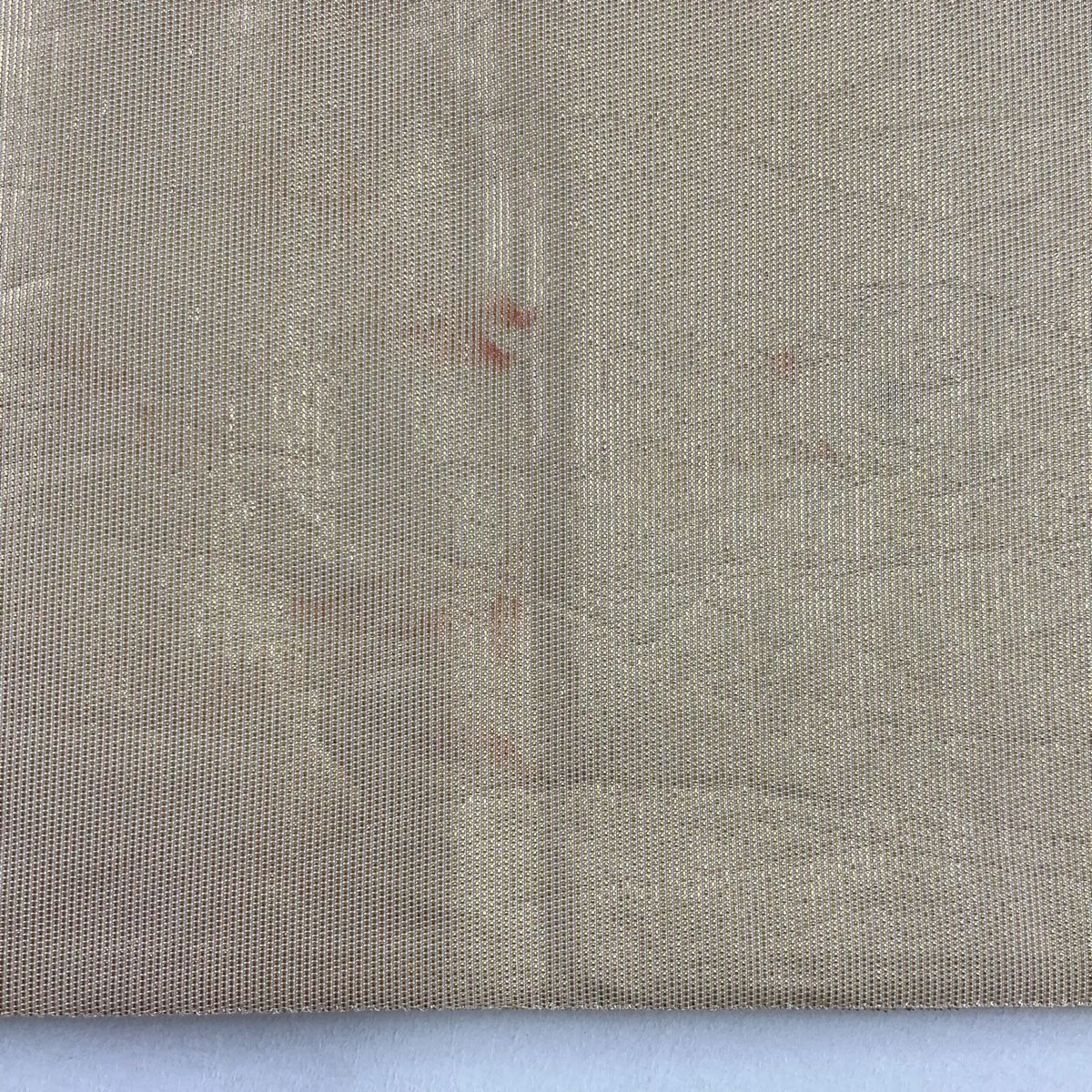 袋帶 秀品級 圖案 盤子 器物 金金箔 金色 大鼓紋 純蠶絲