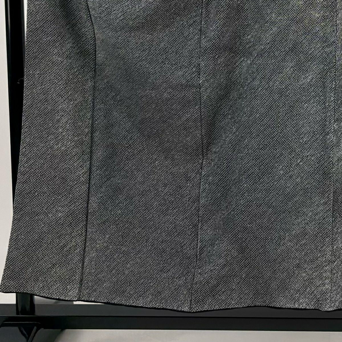 小紋 身長154cm 袖長63cm S 雙層 總絞染 黑 純蠶絲 秀品級