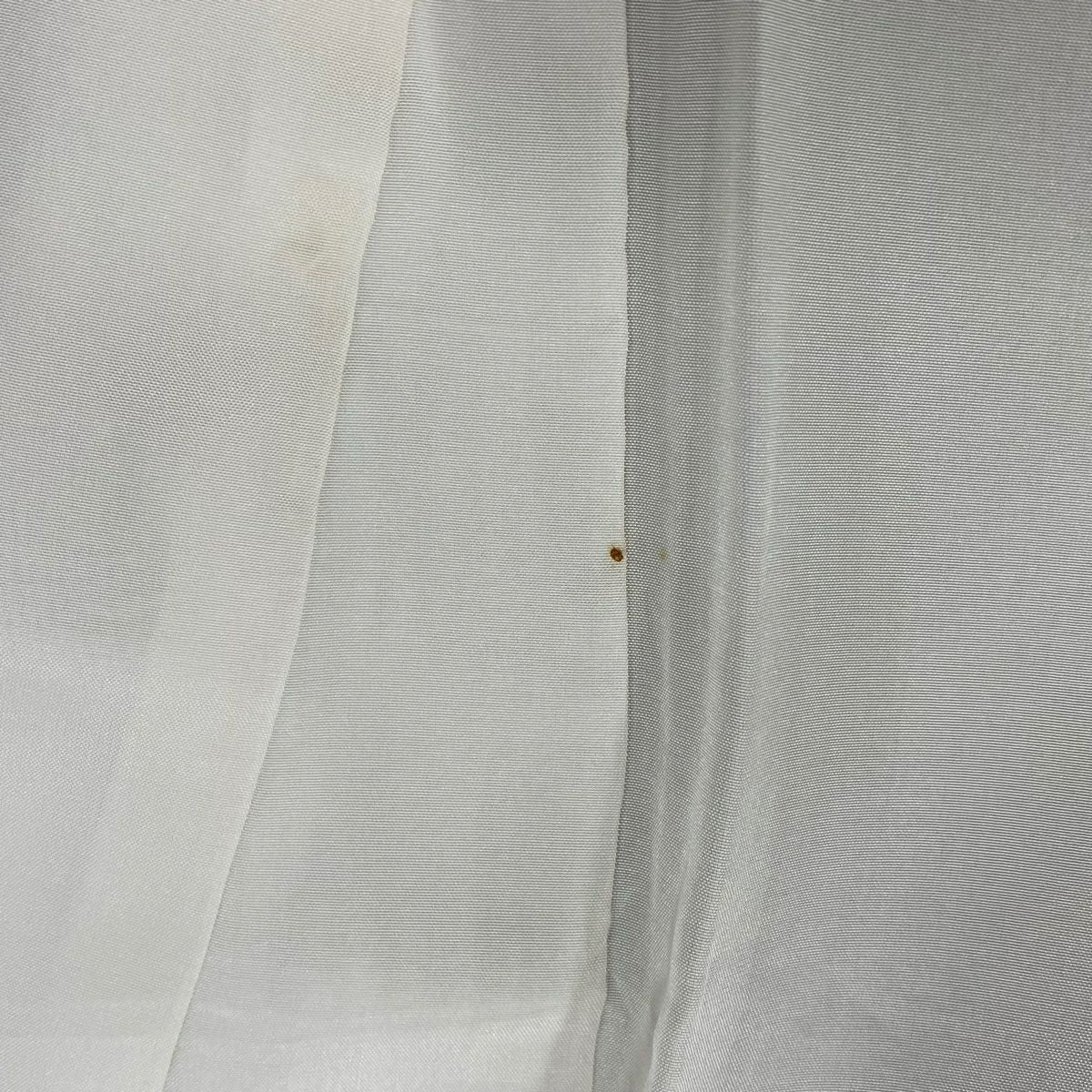 付下 身長155cm 袖長62cm S 雙層 葉柄 灰綠 純蠶絲 秀品級