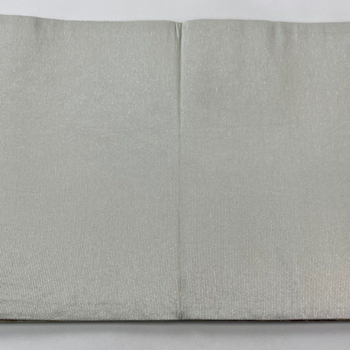 【美品】 袋帶 逸品級 唐草紋 金糸 金華山織 青紫 全通 純蠶絲