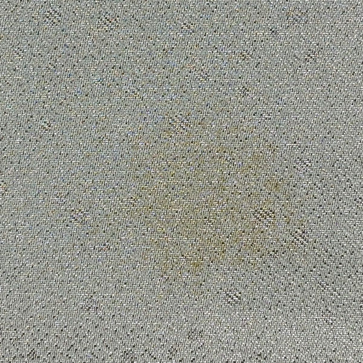 名古屋帶 優品級 牡丹 聽 金絲 刺繡 銀 純蠶絲