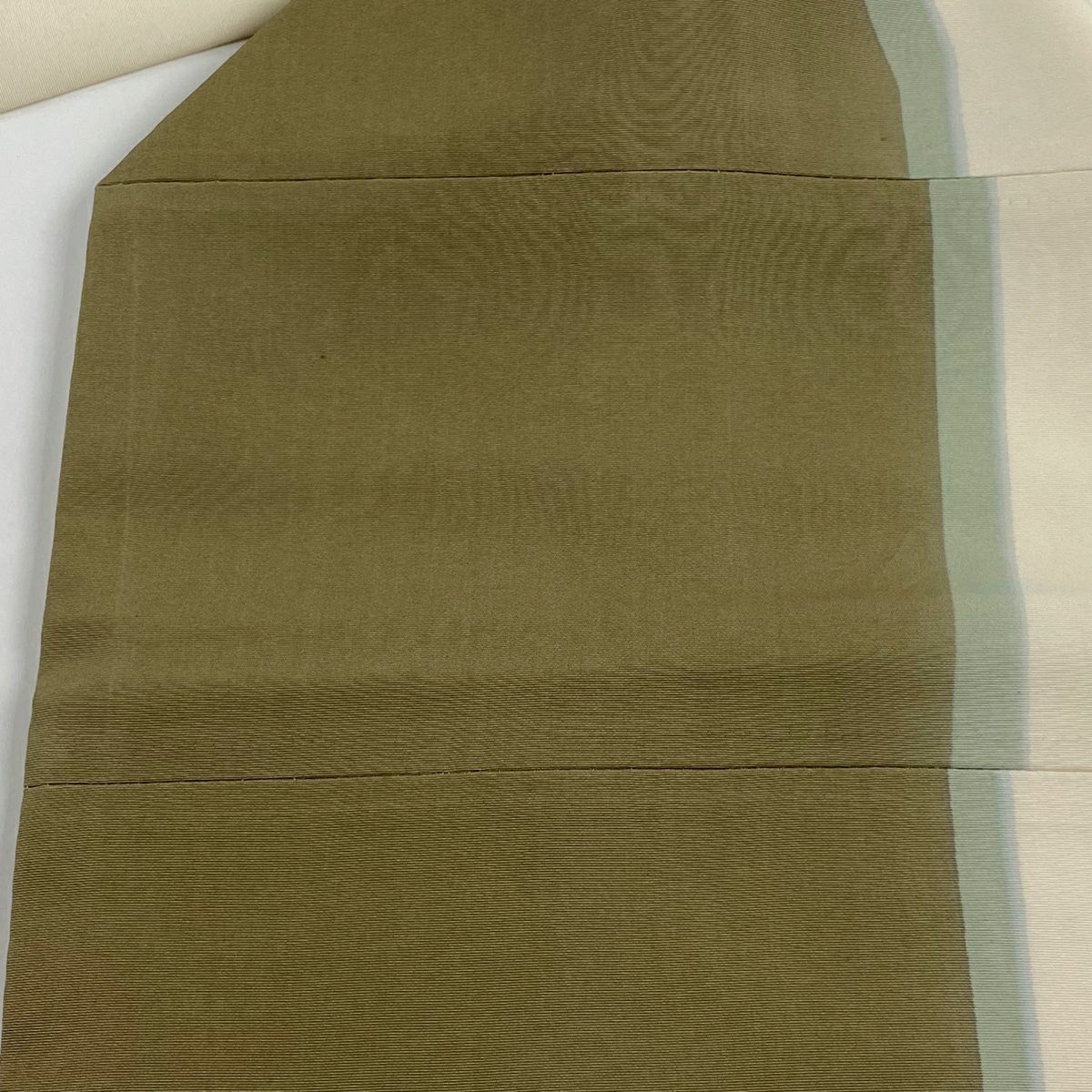 名古屋帶 秀品級 幾何學 茶 經典蠶絲