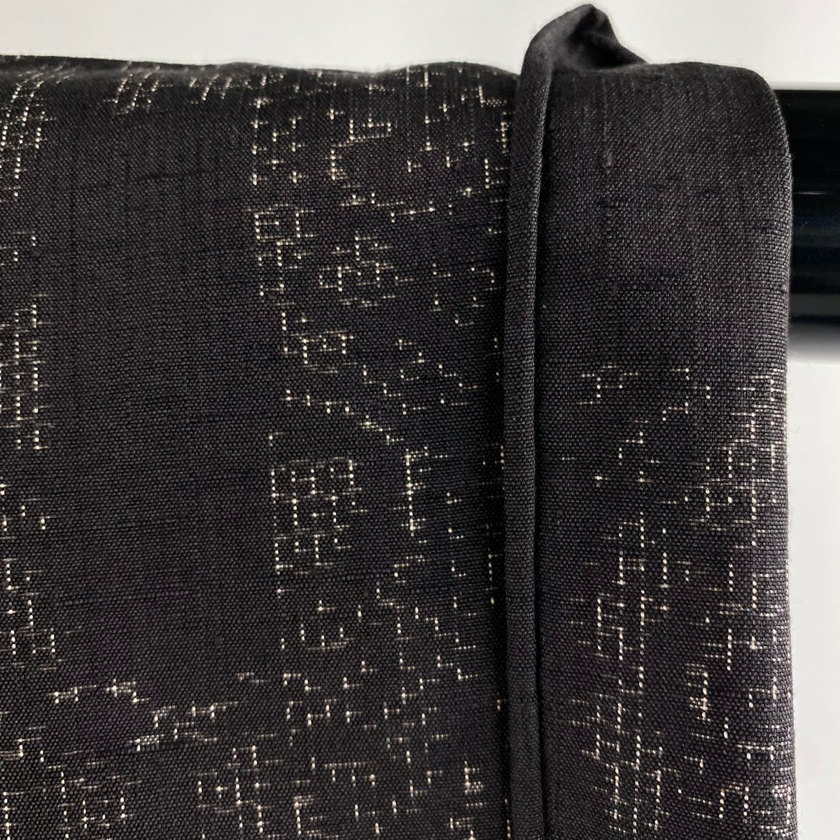 【美品】結城紬織 身長150.5cm 袖長62.5cm S 單層 手織娘 奥順 鈴乃屋 證書あり 龜甲 華紋 焦茶 純蠶絲 逸品級