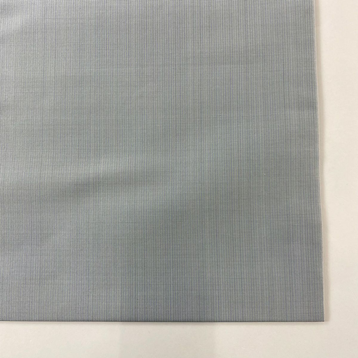 名古屋帶 逸品級 證明書附 南風原花織 鈴乃屋 本場琉球 菱 幾何學 青灰 純蠶絲